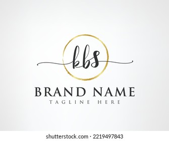 K B S Initial luxury Elegant Logo Template 