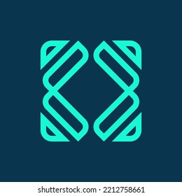 K box-Logo-Design, Umriss-Logo-Design