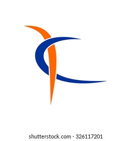 K C Initial Logo 