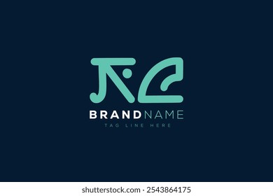 K and C logo design. KC abstract Letters Logo Monogram. This logo design is the process of creating a visual symbol that represents a brand, company, or individual.