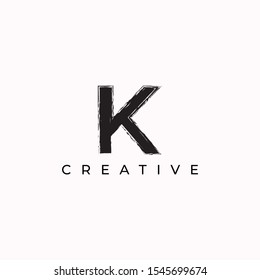 K creative letter logo design full vector eps for use any purpose 