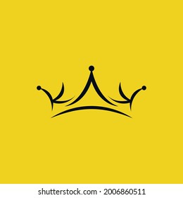 K Crown Logo Simple a combination of the letter K
shaped Crown
