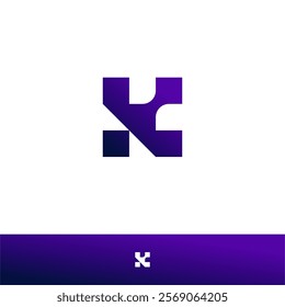 K CROWN MODERN LOGO DESIGN