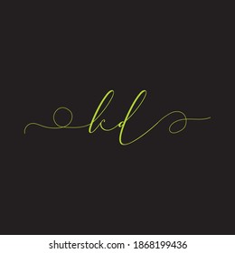 K D logo for your company, KD