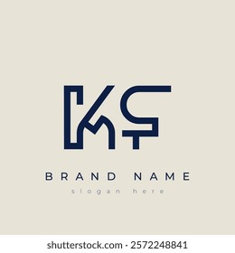 K and F logo design. KF abstract Letters Logo Monogram. This logo design is the process of creating a visual symbol that represents a brand, company, or individual.