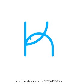 K Fish Line Logo