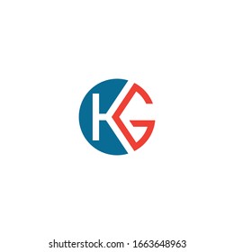 K And G Letter Vector Logo Design