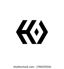 k h b kb hb khb hkb Initial Logo Design Vektorsymbol Grafik-Idee kreativ