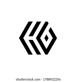 k h b kb hb khb hkb initial logo design vector symbol graphic idea creative