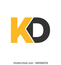 K initial logo design