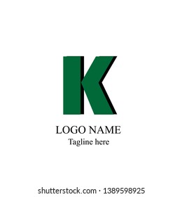 K Initial Logo Name Vector Stock Vector (Royalty Free) 1389598925 ...