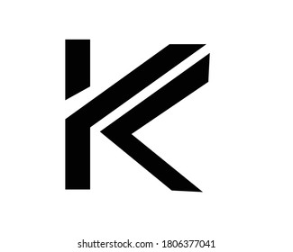 K initials and monogram logo designs and letters