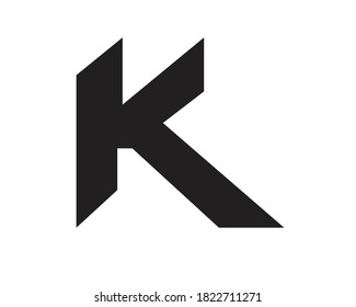k initials and monogram logo designs