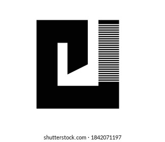 Letras y diseños de logotipo de k y j