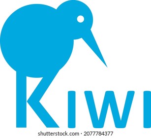 K For Kiwi for your business logo