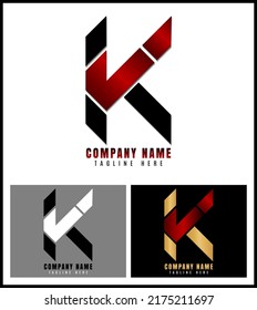 Diseño de logotipo de monograma de KJ para su marca y negocio, diseño de logotipo
