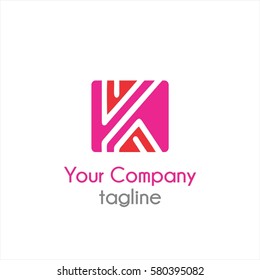 K, KK, VKV, VKA  initials company logo