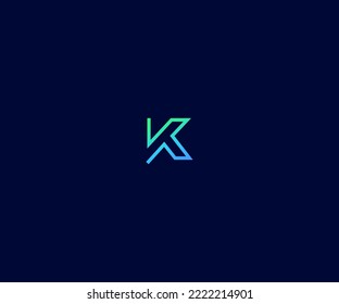 K, KT, TK Letter Logo Vector Template Abstract Monogram Symbol. Usable for Business sport, technology, fashion, digital And future creative logo