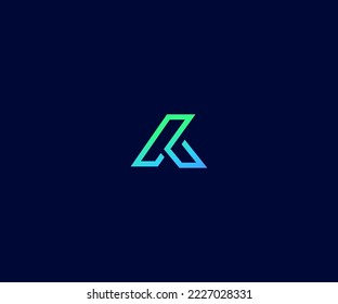 K, KT, TK Letter Logo Vector Template Abstract Monogram Symbol. Usable for Business sport, technology, fashion, digital And future creative logo