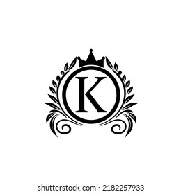 K Latter Logo Modern Design Initial Stock Vector (Royalty Free ...