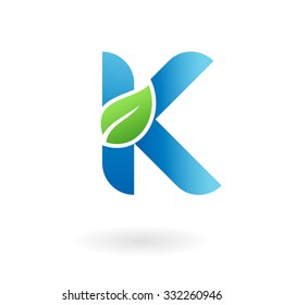 k leaf k letter business logo design template abstract vector elements for corporate identity emblem label or icon of eco friendly company k leaf nature farm life abstraction natural earth ecosystem s