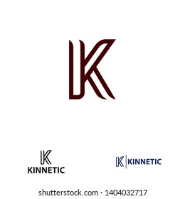 K letter design concept for business or company name initial