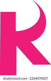 K FORMA DE DIAPOSITIVA DE ELEMENTO DE DISEÑO DE CARTA