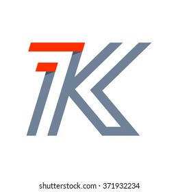 K letter fast speed logo. Vector design template elements for your application or corporate identity.