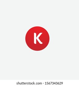 K letter icon logo vector free download