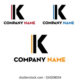 K letter logo