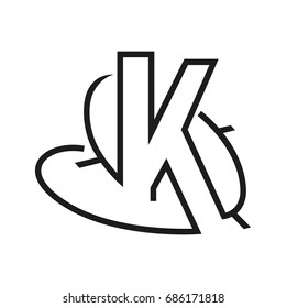 K Letter Logo