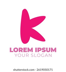 K letter logo for business and company identity