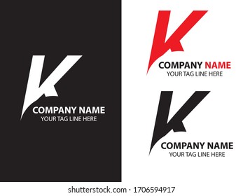K Letter Logo Business Template Vector icons.eps
