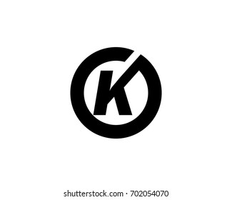 K  Letter Logo Business Template Vector icon