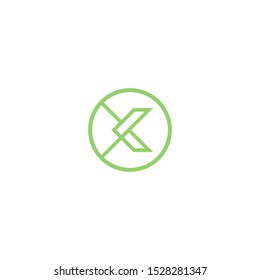 K Letter Logo concept. Creative Minimal emblem design template. Universal elegant icon. Premium business finance logotype. Graphic Alphabet Symbol for Corporate Business Identity. Vector element