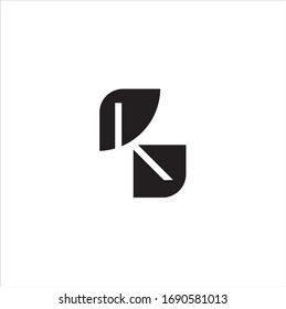 K Letter Logo concept. Creative Minimal emblem design template. Universal elegant icon. Premium business finance logotype. Graphic Alphabet Symbol for Corporate Business Identity. Vector element
