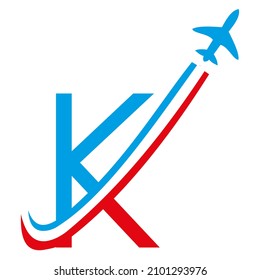Plantilla de diseño creativo del logotipo de letra K, victorioso 