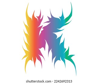 K letter logo creative design vector template