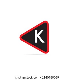 K Letter Logo Design