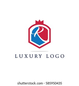 K letter logo design.