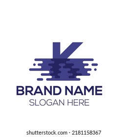 K letter Logo Design for brand