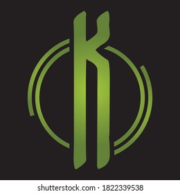 K Letter Logo Design Creative Icon Modern Letters Vector Logo