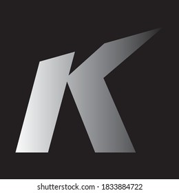 K Letter Logo Design Creative Icon Modern Letters Vector Logo