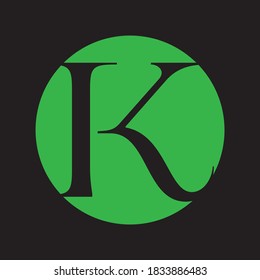 K Letter Logo Design Creative Icon Modern Letters Vector Logo