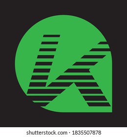 K Letter Logo Design Creative Icon Modern Letters Vector Logo