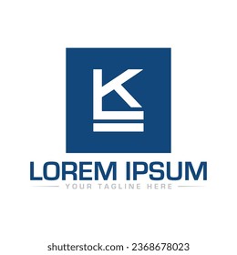 K letter logo design creative and modern logo design
