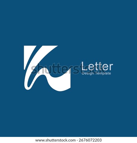 K letter logo design, H logo vector symbol
The K or h logo concept is modern and contemporary, perfect for brands that prioritize design.
