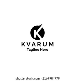 Design-Vorlage für das K-Letter-Logo