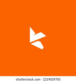 K letter logo design template elements. Modern abstract digital alphabet letter logo. Vector illustration.