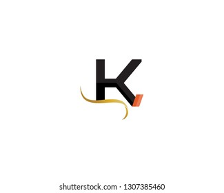 k letter k logo design and vector 